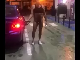 Rakeem goes naked to gas station